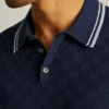 Grid Sweater Polo Grid Sweater Polo