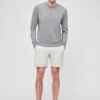 Henley i bomullslinne Henley i bomullslinne