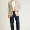 Herrblazer i linne från Bonobos | Italiensk stickad blandning i lätt stil Herrblazer i linne från Bonobos | Italiensk stickad blandning i lätt stil