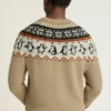 Herrtröja för julen från Bonobos | Festlig Fair Isle-stickning med pingviner