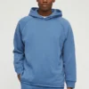 Hoodie i borstad fleece