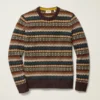 Hösttröja i Fair Isle-mönster