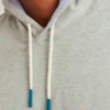 Huvtröja i stretchig frotté Huvtröja i stretchig frotté
