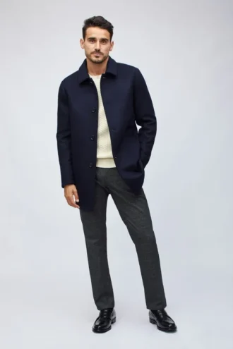 Italian Wool Car Coat