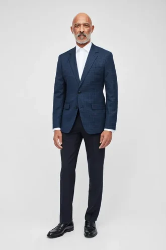 Italiensk blazer i högpresterande ull