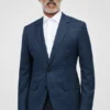 Italiensk blazer i högpresterande ull