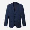 Italiensk blazer i högpresterande ull Stora storlekar Italiensk blazer i högpresterande ull Stora storlekar