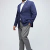Italiensk stickad blazer i stora storlekar Italiensk stickad blazer i stora storlekar