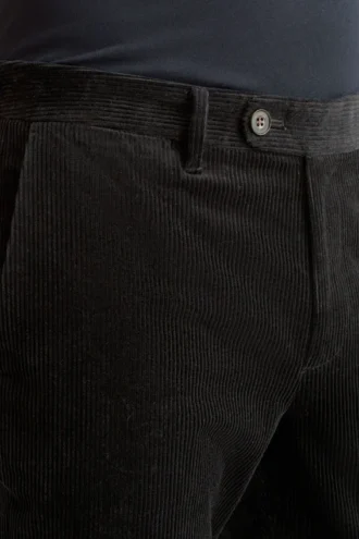 Italienska byxor i stretchcorduroy