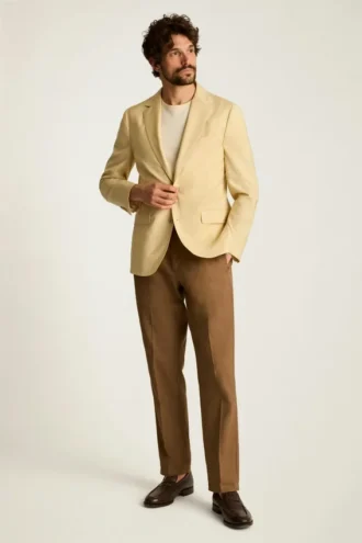 Jetsetter Blazer i stickat och ull – komfort året runt