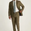 Jetsetter italiensk blazer i borstad ull