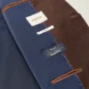 Jetsetter italiensk blazer i borstad ull