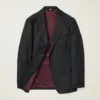 Jetsetter italiensk blazer i borstad ull Jetsetter italiensk blazer i borstad ull