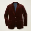 Jetsetter italiensk stretchvelourblazer