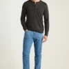 Jetsetter Performance långärmad Henley-tröja Jetsetter Performance långärmad Henley-tröja