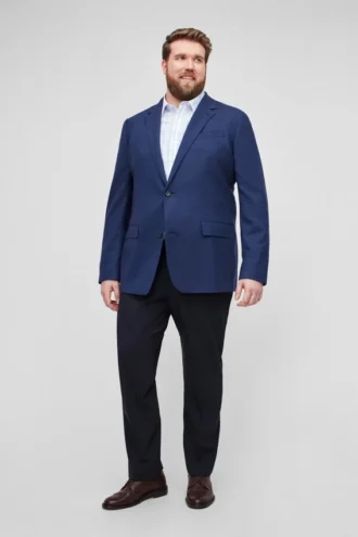 Jetsetter Stretchullblazer i stora storlekar