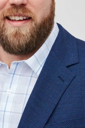 Jetsetter Stretchullblazer i stora storlekar