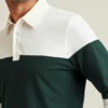 Långärmad stretchpiképolo Långärmad stretchpiképolo