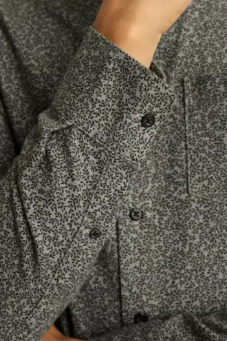 Lätt stretchflanellskjorta