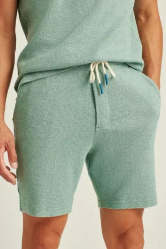 Lätta shorts i våffelmönster