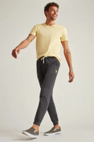 Lättviktiga sweatpants i frotté