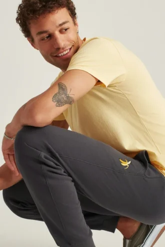 Lättviktiga sweatpants i frotté