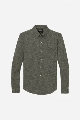 Marmorerad jersey med knappar