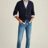 Merino Hybrid Cardigan