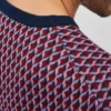 Merino-jacquardtröja med rund hals