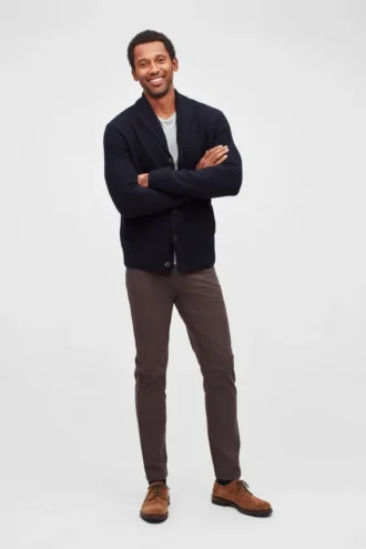 Merino-sjalcardigan