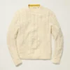 Merino-tröja med flätmönster Merino-tröja med flätmönster