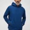 Mjuk fleece-hoodie
