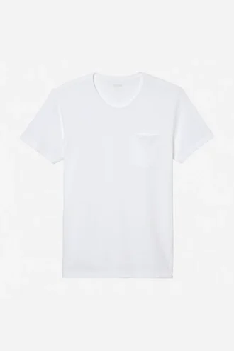 Mjuk vardags-T-shirt – rund hals eller V-ringning Mjuk vardags-T-shirt – rund hals eller V-ringning