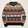 Nyc Fair Isle-tröja | Fair Isle-tröja för män med New York-ikoner