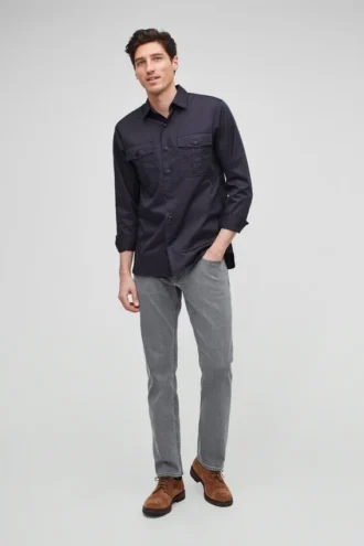 Oversized fick-campskjorta