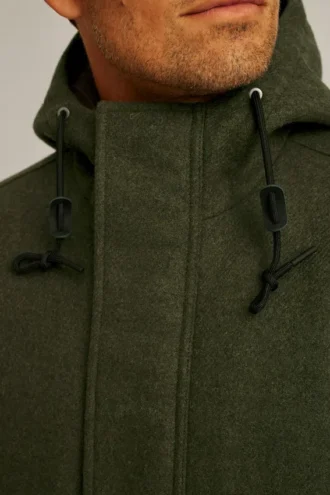 Parka – Parkajacka i italiensk ull för herr