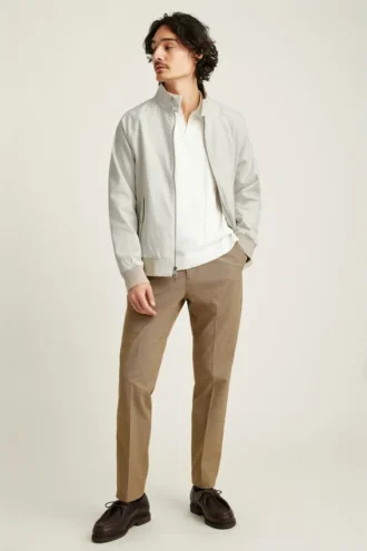 Passar alla årstider: Bonobos bomullsjacka i Harrington-stil