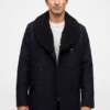 Peacoat i ull och kashmir Peacoat i ull och kashmir