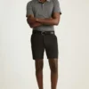 Performance Golf Shirt: enfärgad och randig Performance Golf Shirt: enfärgad och randig
