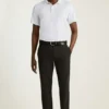 Performance Golf Shirt: enfärgad och randig