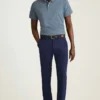 Performance Golf Shirt: enfärgad och randig Performance Golf Shirt: enfärgad och randig