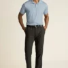 Performance Golf Shirt: enfärgad och randig Performance Golf Shirt: enfärgad och randig