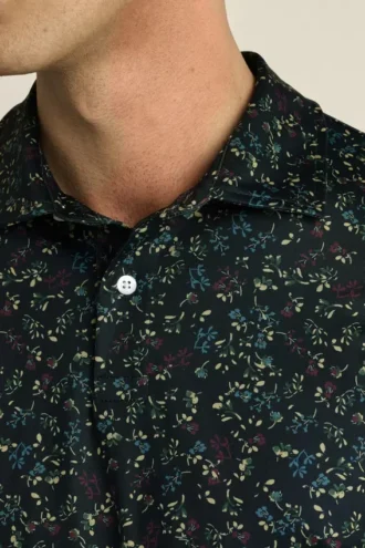 Performance Golf Shirt: enfärgad och randig