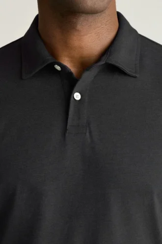 Performance Golf Shirt: enfärgad och randig