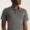 Performance Golf Shirt: enfärgad och randig Performance Golf Shirt: enfärgad och randig