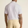 Performance Golf Shirt: enfärgad och randig