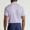 Performance Golf Shirt: enfärgad och randig Performance Golf Shirt: enfärgad och randig