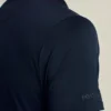 Performance Golf Shirt: enfärgad och randig