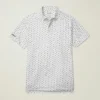 Performance Golf Shirt: enfärgad och randig Performance Golf Shirt: enfärgad och randig