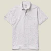 Performance Golf Shirt: enfärgad och randig